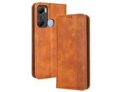 Capa para Infinix hot 12 pro 4g x668c Castanho