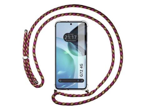 Capa para Motorola moto g72 4g TUMUNDOSMARTPHONE Rosa