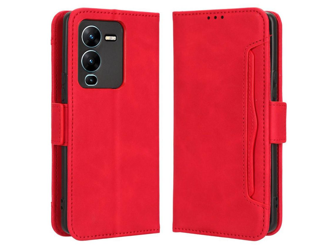 Capa para Vivo v25 pro 5g/s15 pro 5g Vermelho