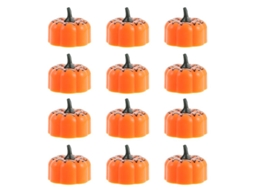 Lâmpada de Vela Simulada 12 Unidades para Decorações de Halloween ALLINLESS