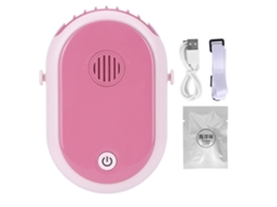 Ventilador Mesa Eléctrico 3 Velocidades Usb Aromaterapia Vermelho