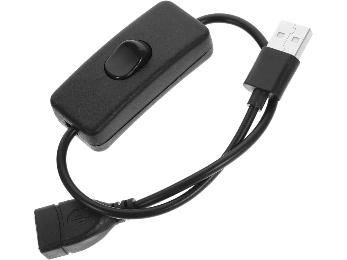 Cabo De Extensão Usb Para Interruptor, 4 Peças, Preto, 5 V