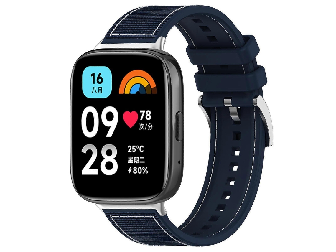 Pulseira De Relógio Híbrida De Nylon Trançado E Silicone Xdfind