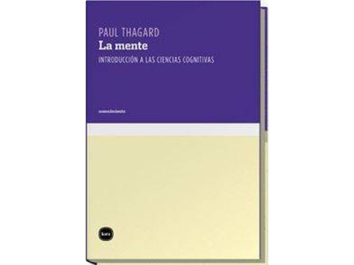 Livro Mente, La de Paul Thagard (Espanhol)