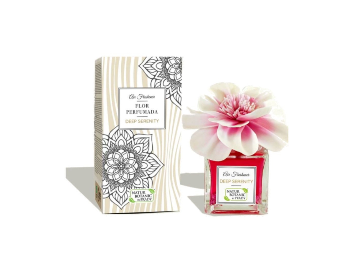 Nb Ambientador Flor Perfumada Deep Serenity 90 Ml Natur Botanic By Prady