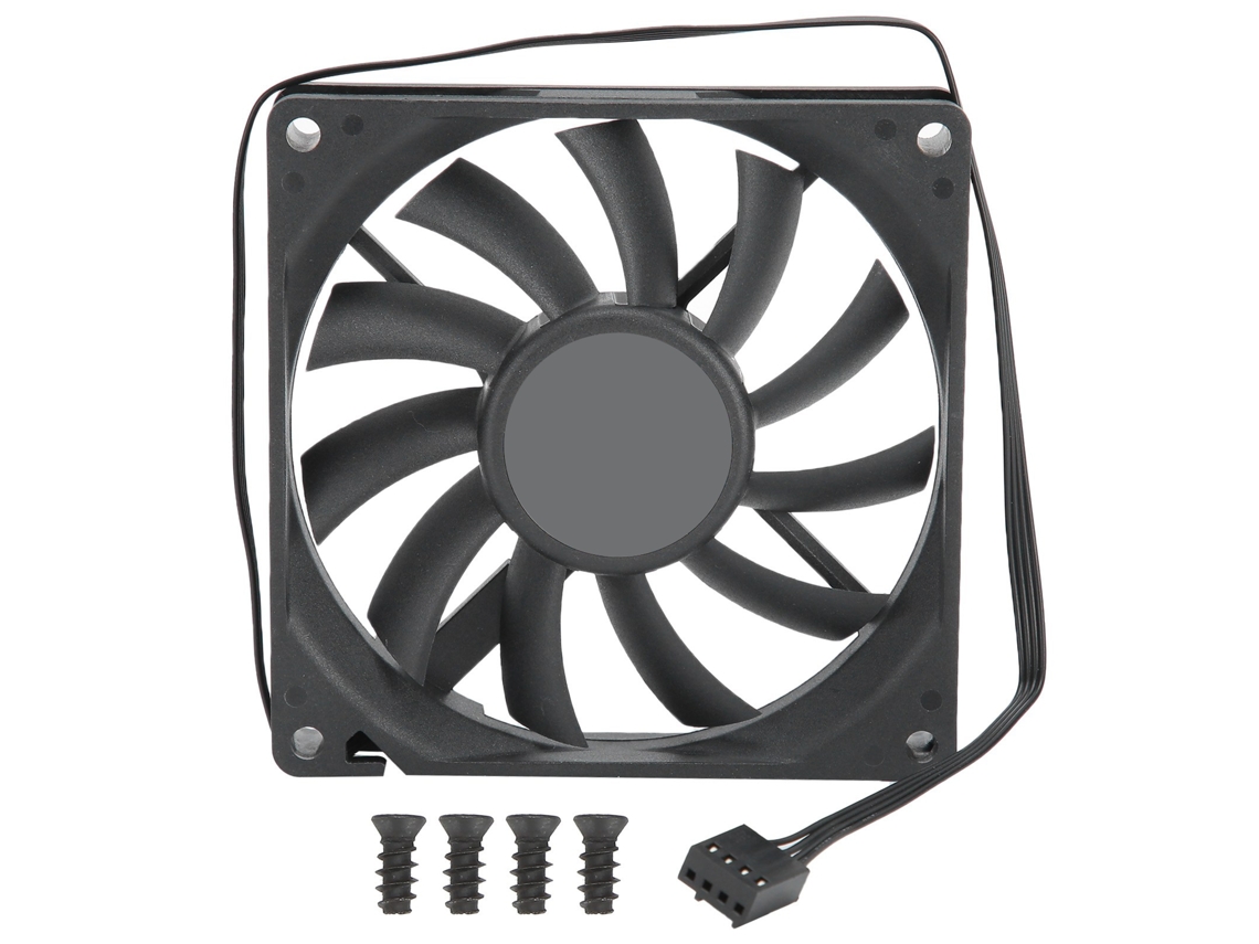 Ventoinha De Radiador De Cpu Pwm 4pin 12v Com Velocidade Ajustável Cooler Ultra Fino Para Pc