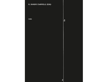 Livro Capitolo Zero de Giovanna Sandri (Inglês)