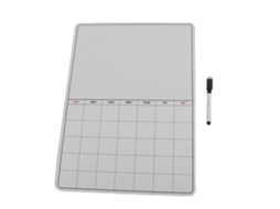 Quadro de Mensagens Magnético para Geladeira Planejador Mensal Quadro de Memo Magnético 42x30cm | S/MARCA