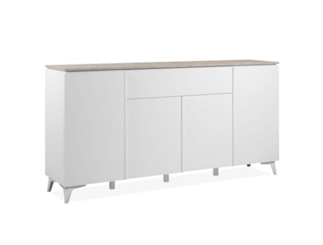 Aparador Bertrix 4 Portas 177X92X40 Branco VENPRODIN