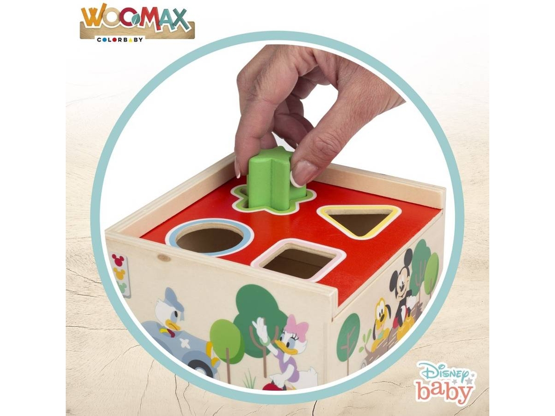 Woomax - Puzzle de Formas Madeira