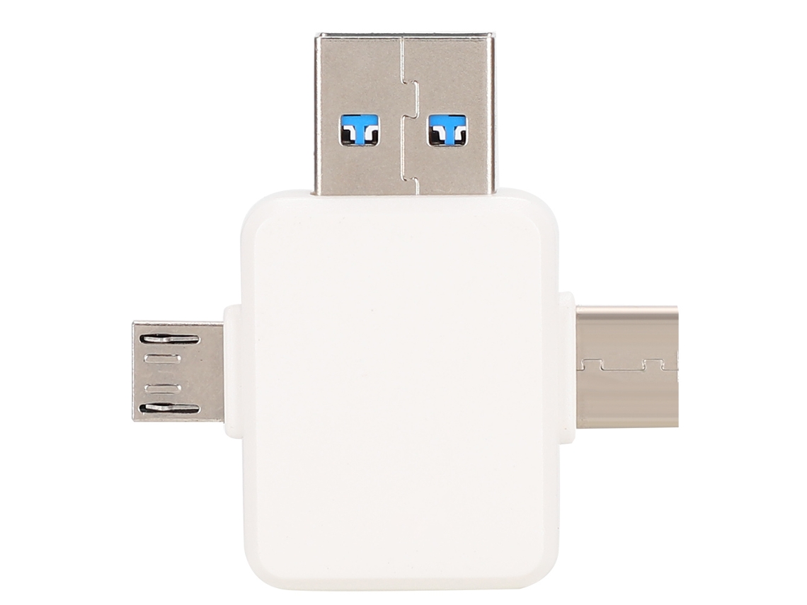 Adaptador Usb 3 em 1 LAXISCREED Android