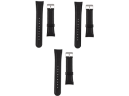 Conjunto 3 Pulseiras Couro Smartwatch Substituição Relógio GOKOCO