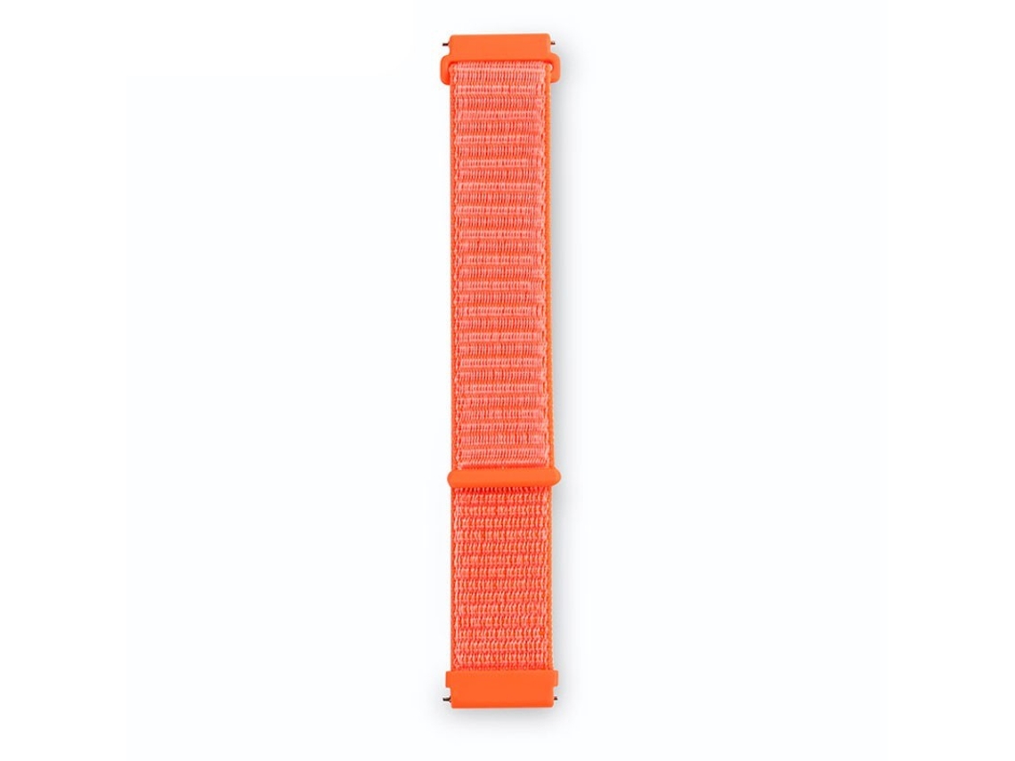 Bracelete Relógio Universal de 22mm SAMSUNG de Nylon - Laranja