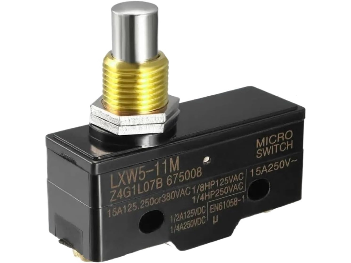 Interruptor De Limite Momentâneo Acionado Por Êmbolo, Ca 380v, Cc 220v, 10a, Lxw5-11m