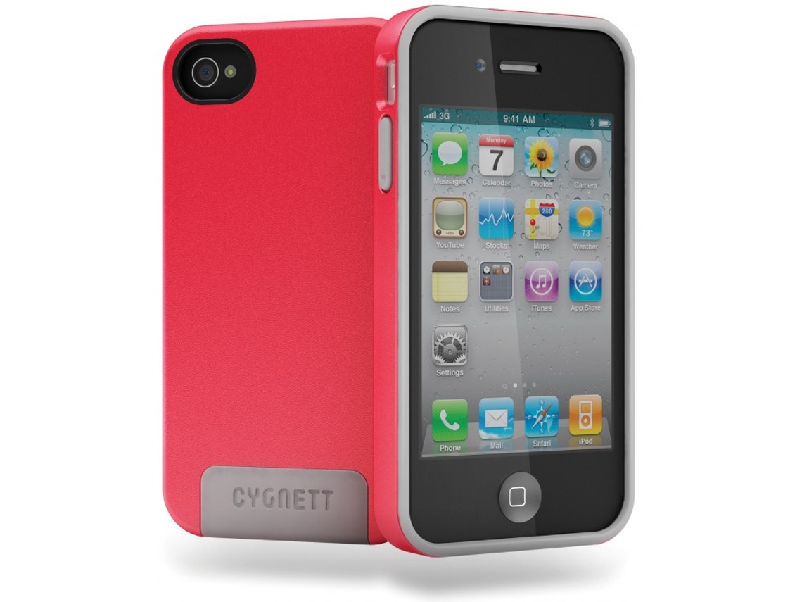 Capa CYGNETT Apollo p/ iPhone 4/4S Vermelho