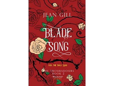 Livro Bladesong 1151 The Holy Land de Jean Gill (Inglês)