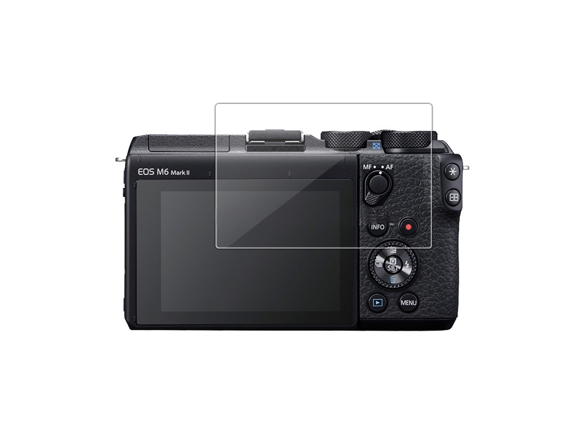 Protetor de Ecrã para Canon M6 Mark Ii Ar Transparência Película Protetora de Vidro Temperado para Câmeras CUICH (3 Pack)