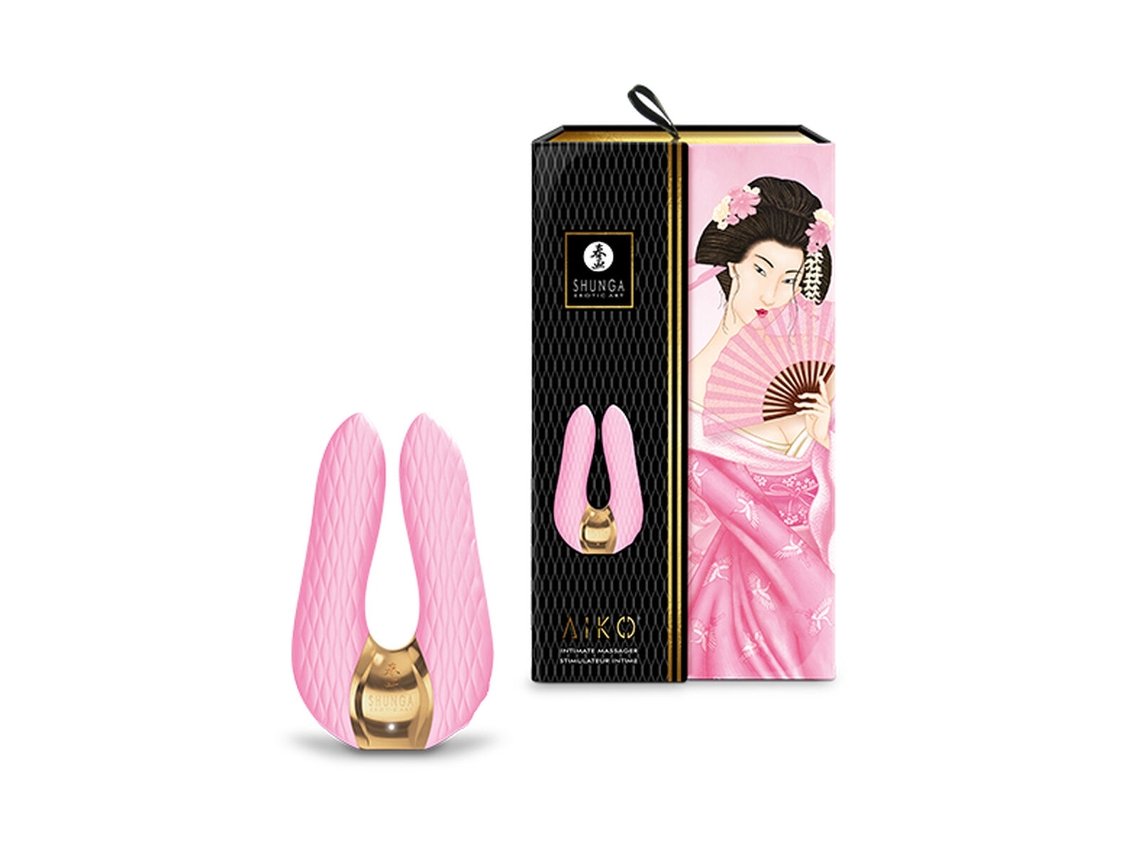 Shunga - Massajador Íntimo Aiko Rosa -