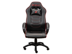 Cadeira GAMING NPLAY RULE 2.1  (Outlet Grade A - Até 130 kg - Elevador a Gás Classe 4 - Preto e Vermelho)