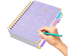 Caderno Espiral, Universitário Com Linhas, B5 Divisória Removível- Aplicações Versáteis, 300 Páginas