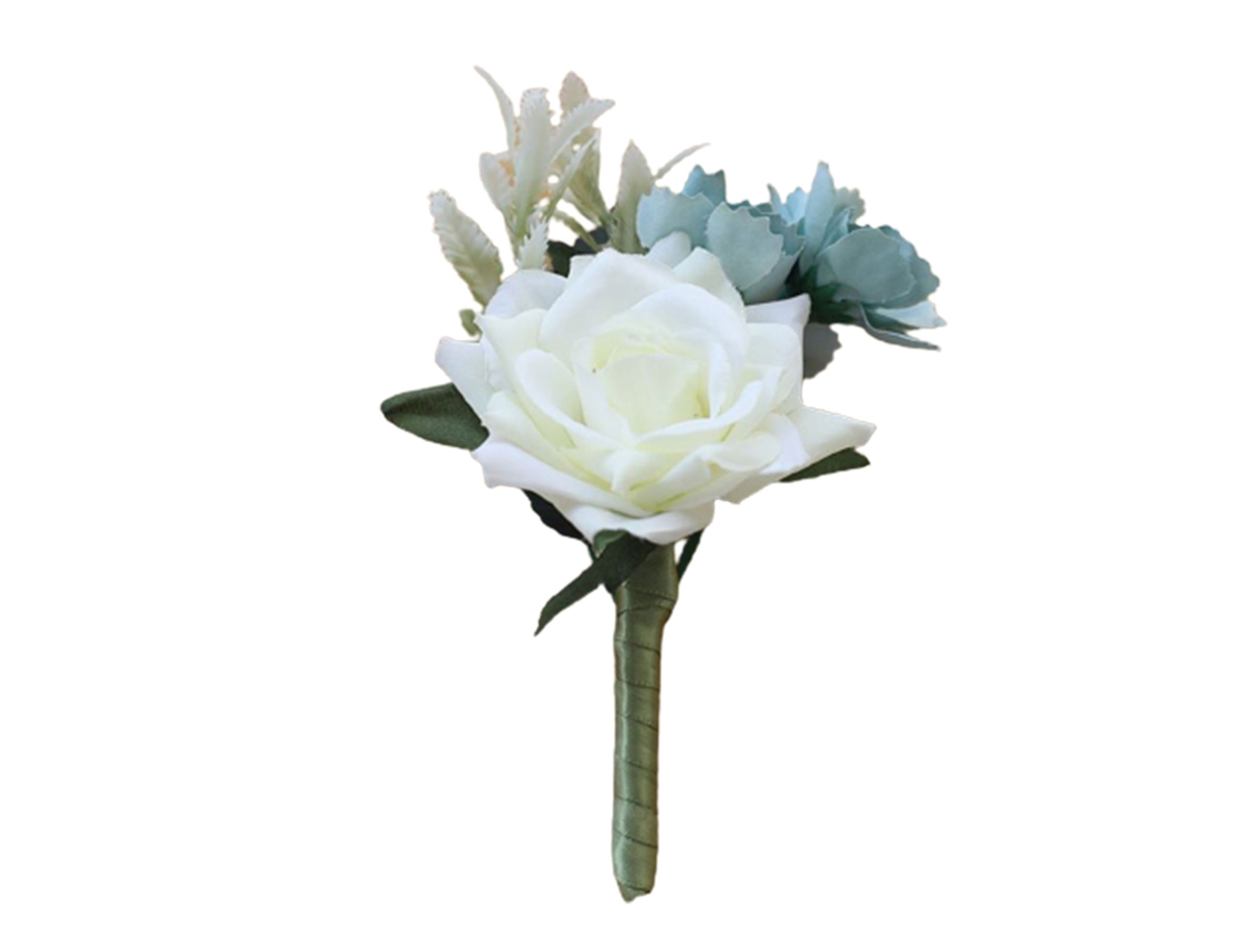 Corsage de rosa para noiva e dama de honra, acessório para casamento LAXISCREED