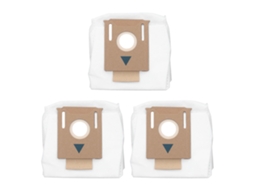3pcs Saco de Poeira para Aspirador Deebot T8 Max T8 Aivi+ T9 Max T9 Aivi+ com Filtração 99% Capacidade Grande