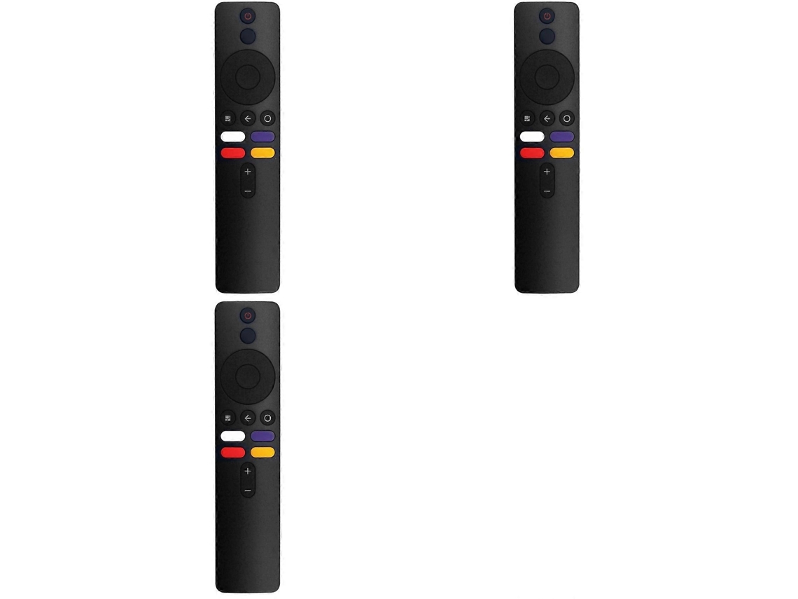 3 Unidades Do Controle Remoto De Voz Xmrm-m6 Para Xiaomi Mi Tv Mdz-24-aa L32m6-6arg L55m6-esg L55m6-arg L50m6-6arg Xmrm-m3_glo