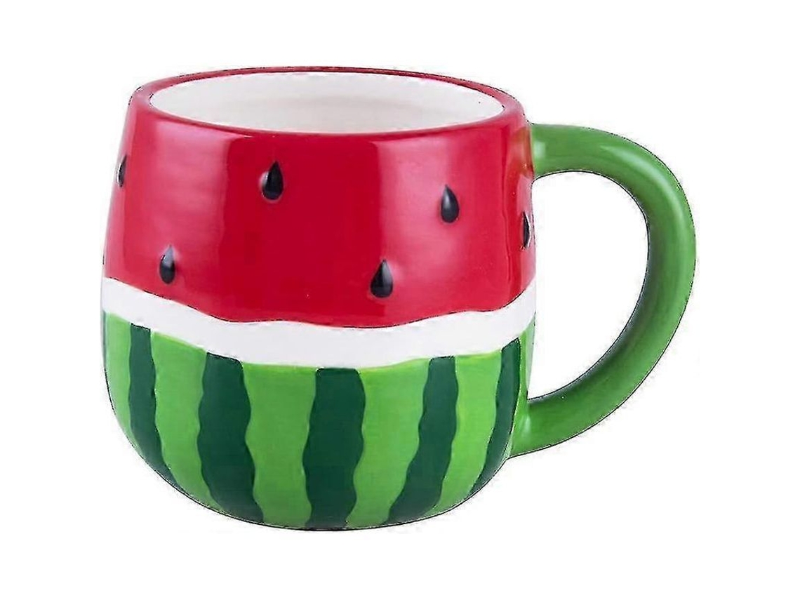 Recipiente De Cerâmica Em Forma De Fruta Simulada, Capacidade 482/510g, Dimensões 10.5x8.5cm, Tema Popular Do Ano