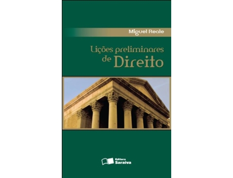 Livro Licoes Preliminares De Direito de Miguel Reale (Português do Brasil - Capa Dura)