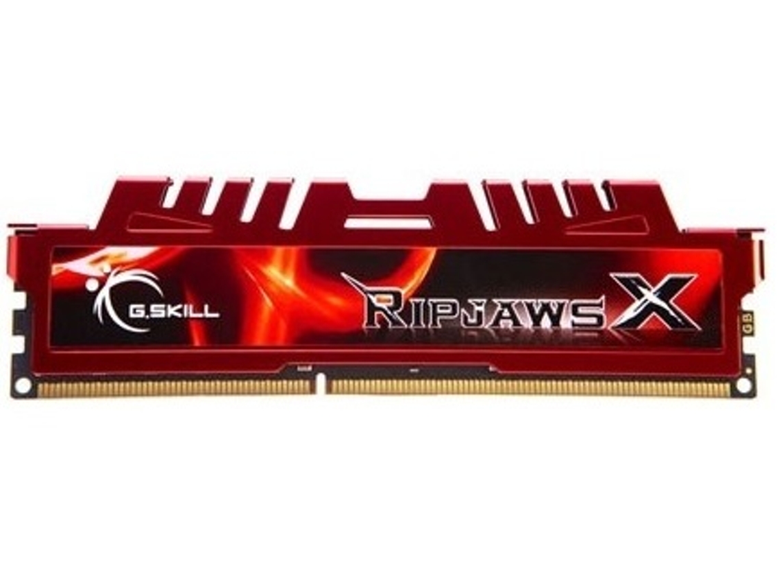 Memória RAM DDR3 GSKILL Ripjaws X (1 x 8 GB - 1066 MHz - CL 10 - Vermelho)