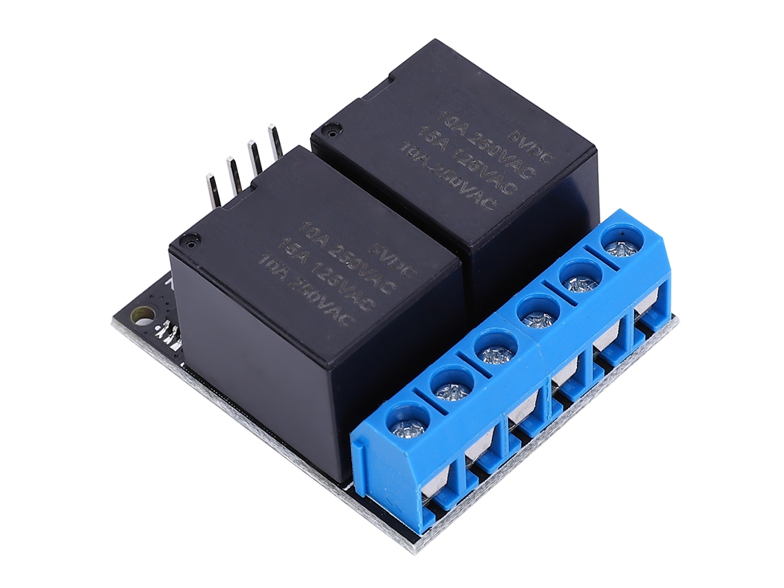 Módulo de Relé Bipolo Estable de 2 Canales Sl25a02 5v Control de Nivel Bajo Interruptor