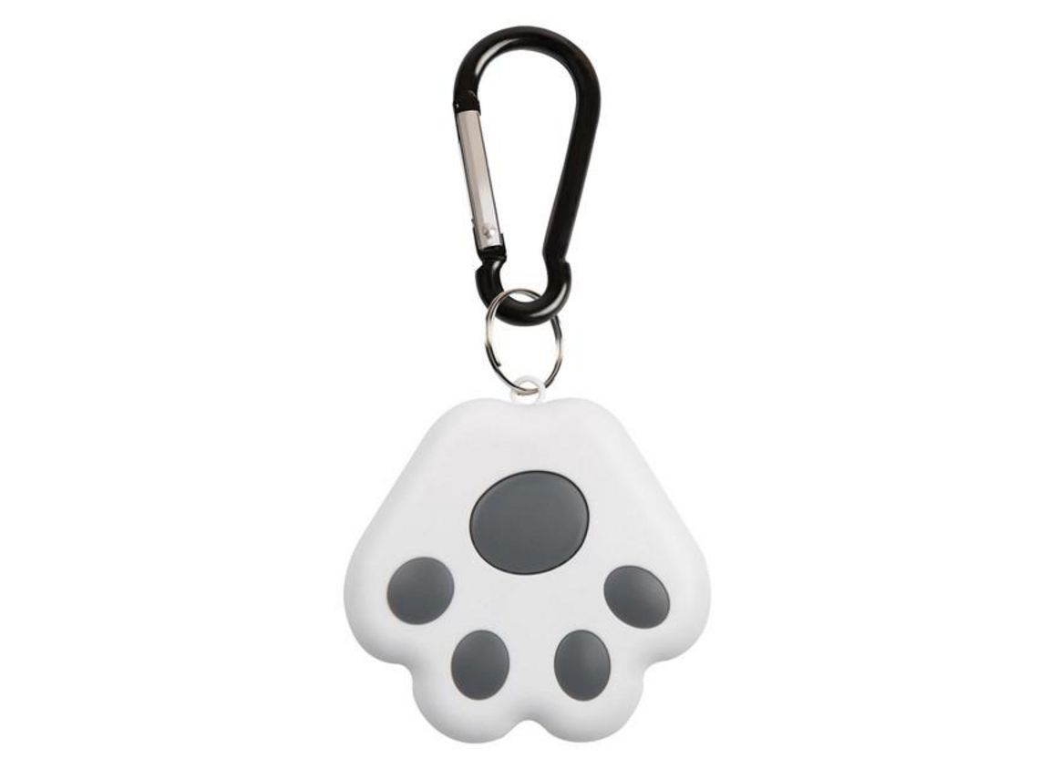 Mini Dispositivo Anti-Perda Bluetooth com Chaveiro Garra de Cachorro Localizador Sem Fio Bolsa Infantil Carteira Localizador de Chave Localizador