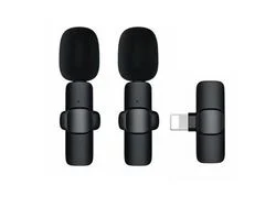 Microfone de Lapela Sem Fio com Redução de Ruído para Iphone Ipad Android Pc para Gravação de Entrevista em Vlog Ao Vivo 