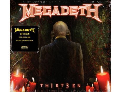 CD Megadeth Th1Rt3En 2019 (Digipak)