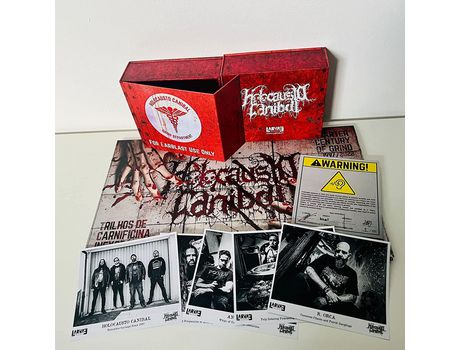 CD Holocausto Canibal Quarter Century Of Grind 1997/2022 Trilhos de Carnificina Inexoravel (6Cd) 2023 (Box Set)