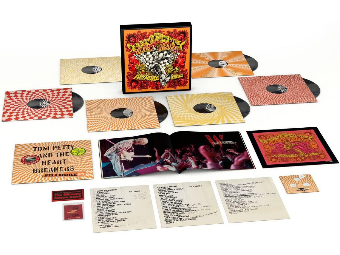 Vinil Tom Petty & The Heartbreakers Live At The Fillmore 1997 (6Lp Vinil) Edição Deluxe (Box Set)