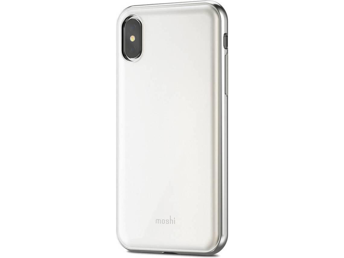 Capa iPhone XS Max MOSHI I-Glaze Branco