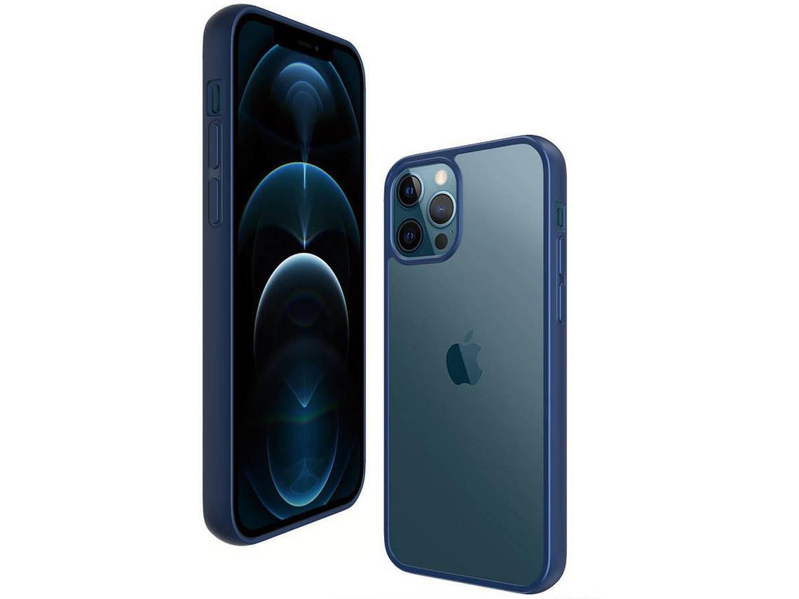 Capa iPhone 12/12 Pro PANZERGLASS Clear Case Azul