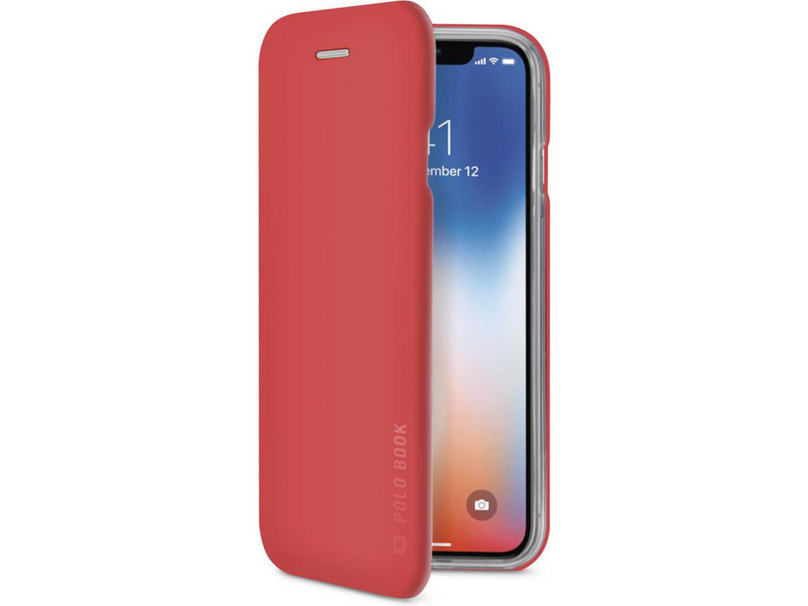 Capa iPhone X, XS SBS Polo Vermelho