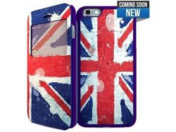Capa iPhone 6, 6s, 7, 8 I-PAINT Double UK Azul