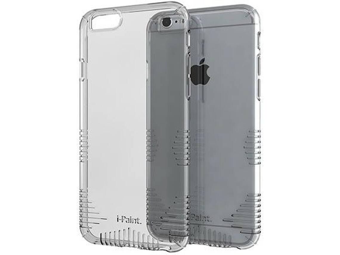 Capa iPhone 6 Plus, 6s Plus, 7 Plus, 8 Plus I-PAINT Grip Clear Transparente
