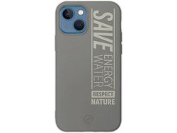 Capa iPhone 13 MUVIT Bambootek Cinzento