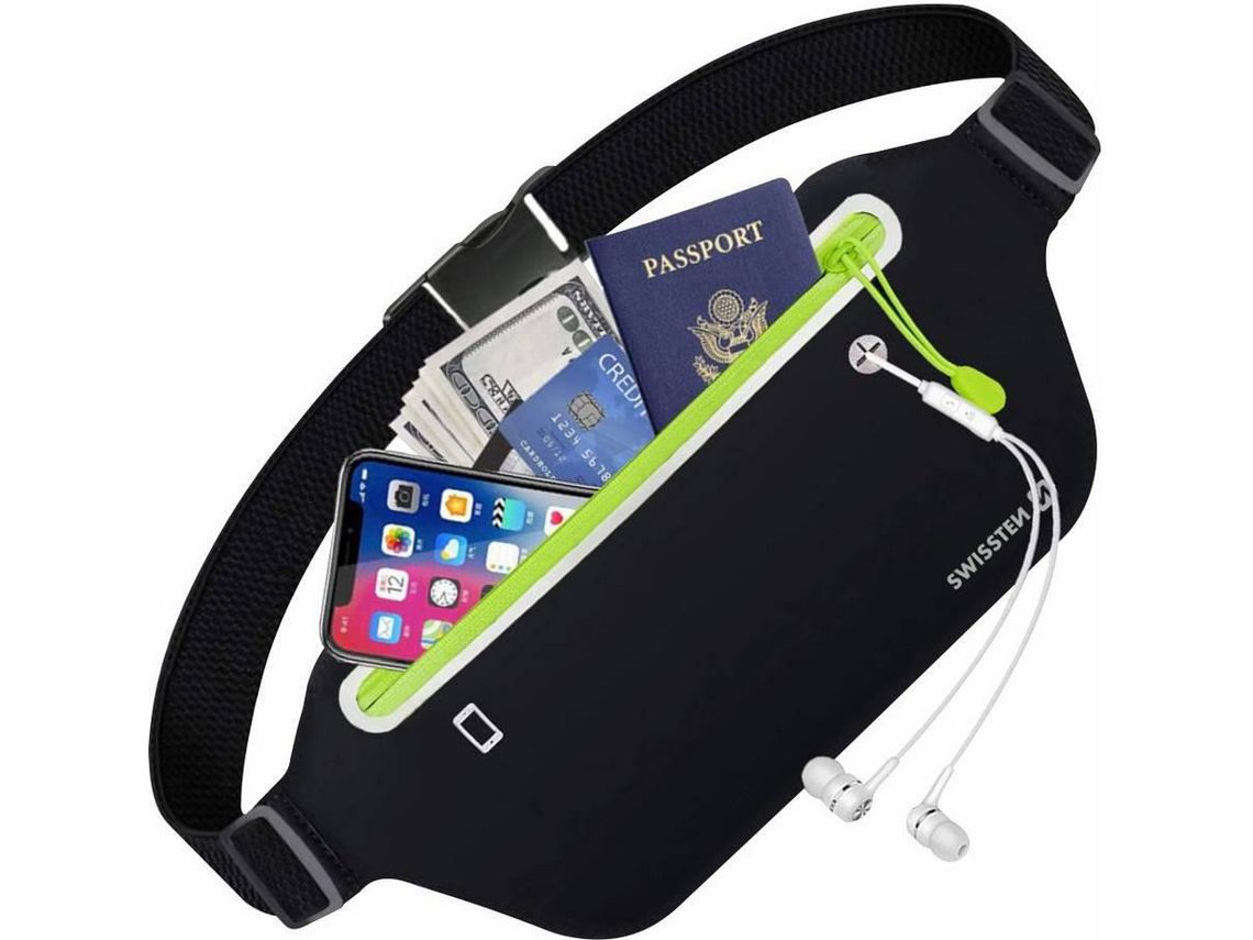 Bolsa Cintura SWISSTEN Preto