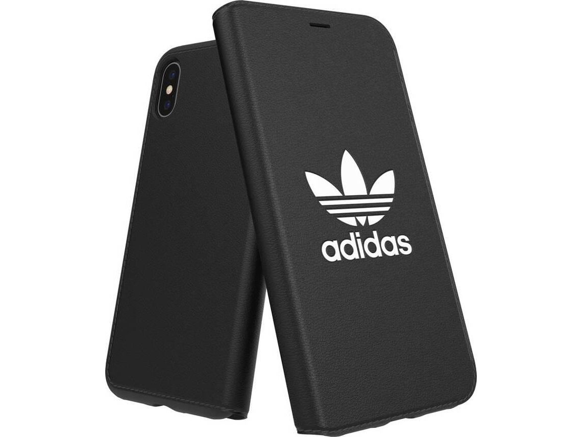 Capa iPhone X, XS ADIDAS Booklet Basic Preto