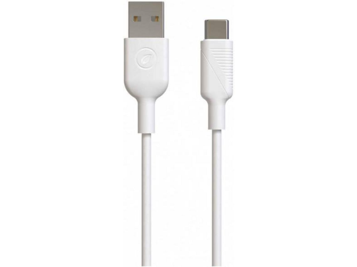Adaptador MUVIT USB-C - Jack 3.5mm Branco