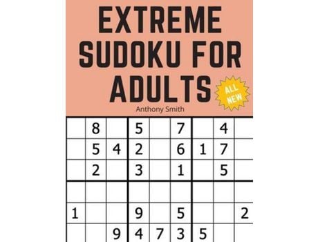 Livro 3*3 Sudoku Extreme For Adults: The Ultimate Brain Health Puzzle Book For Adults de Anthony Smith (Inglês)
