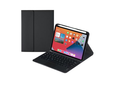 Capa e Teclado Bluetooth YKCLOUD Hk006C para iPad Mini6 (Inglês - Preto)