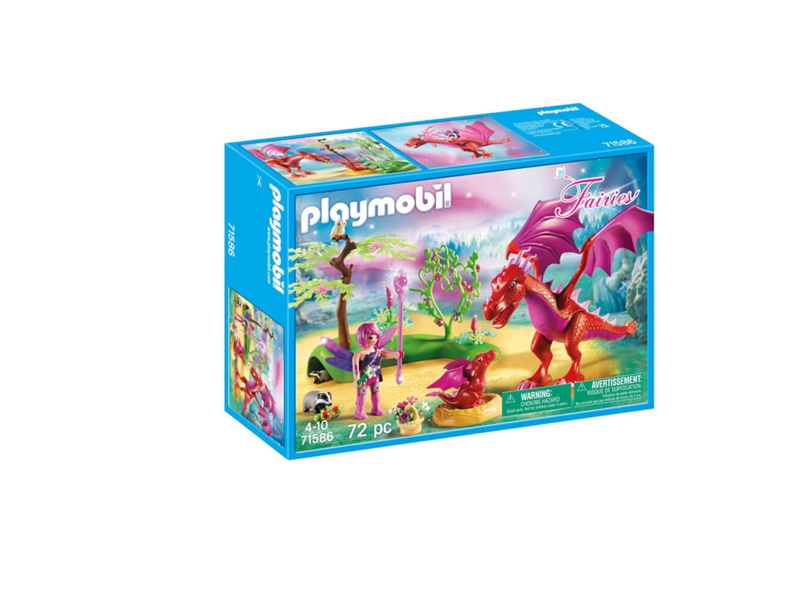 71586 Fadas Mamá Dragón Con Bebê Playmobil