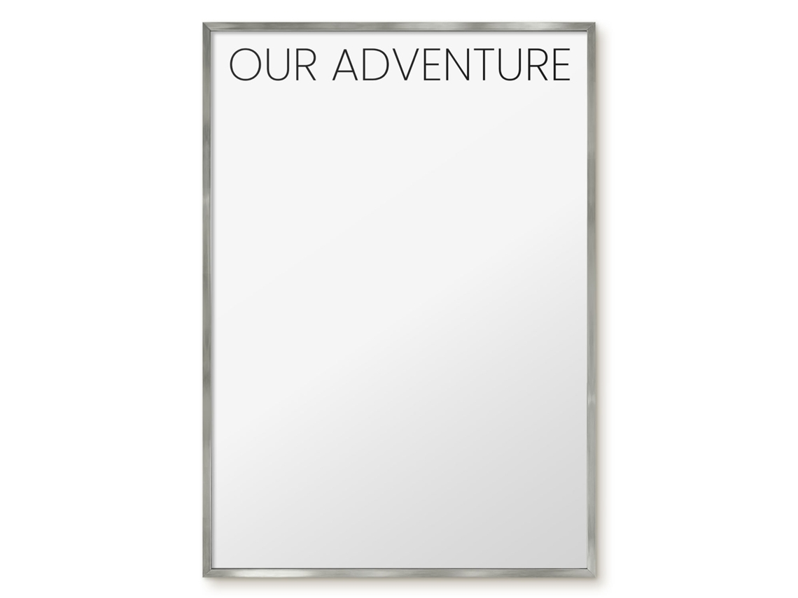 Magnetic Board For Wall Our Adventure For The Bedroom Espelharte (70x100 Cm)