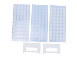 Suporte para Tubos de Ensaio YURU, 3 Camadas, 50 Buracos, Removível, Rack para Laboratório S/MARCA